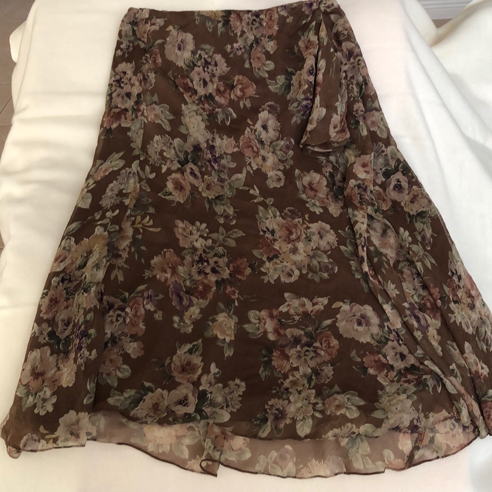 Lauren Ralph Lauren pure silk skirt